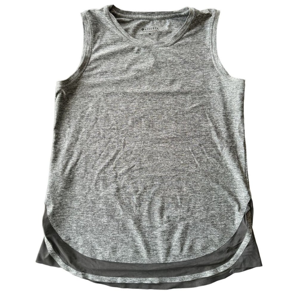 ATHLETA WOMANS GRAY‎ ATHLETIC TANK SIZE SMALL | C2
